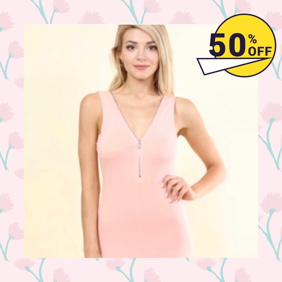 SALE🌸Rhiannon ribbed bodycon dress🌸#1184 - Picture 2 of 6